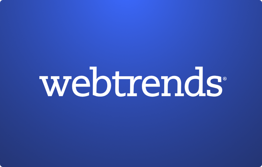 Webtrends banner